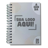 Agenda Personalizada Foto Sua Logo Capa Dura Mdf 2023 