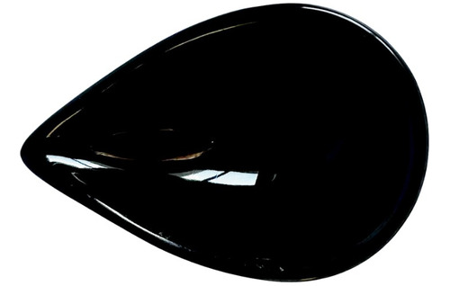 Mini Salsera Gota Melamina Diamante Color Negro 40 Ml