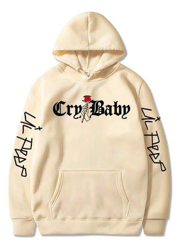 Sudaderas Con Capucha Lil.peep Rose Cry Con Estampado De Beb