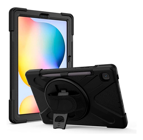 Capa Impacto Trabalho P/  Galaxy Tab S6 Lite P610 P615 P619