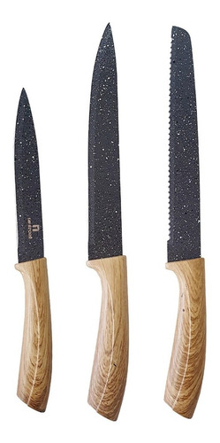 Set Cuchillos 3 Pcs Juegos Cuchillos Cuchillo Asado Cocina