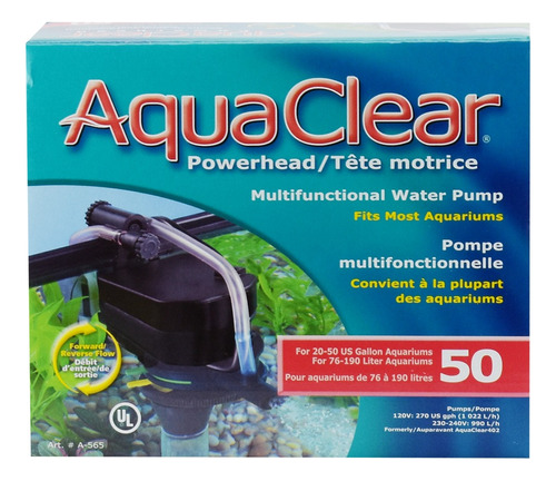 Filtro De Cascada Aqua Clear 50 Para Pecera De Hasta 190 Lts