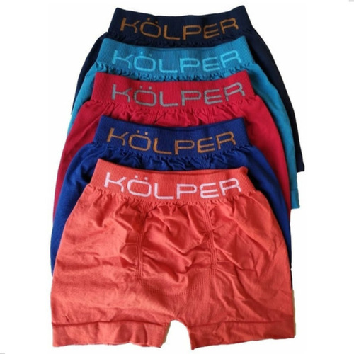 Boxer Niño Kolper Algodón Rayado Art. 3800 Talle 4/16