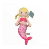 Peluche Sirena Juguete Para Niñas Mermaid Lentejuelas 40cm