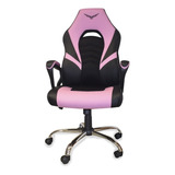 Silla Gamer Naceb Na-0935rs Titan Rosa Metalica Reforzada