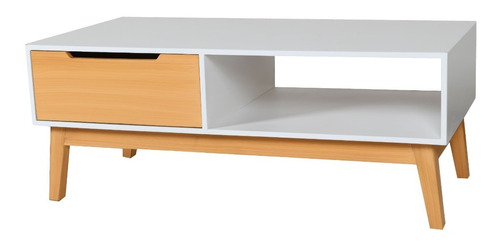 Mesa De Centro Minimalista Para Sala Rectangular