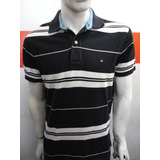 Chomba Tommy Hilfiger Striped Talle Small Made In Bangladesh