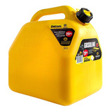 Bidón Combustible 20 L Amarillo Pico Vertedor Homologado