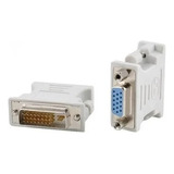 Adaptador Dvi Macho 24+1 Pinos P/vga 15 Pinos Femea