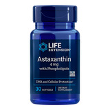 Astaxanthin C/ Fosfolipidis 4mg (30 Sgels) Life Extension