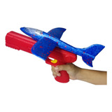 Avião Com Pistola De Lançador Infantil Promoção Brinquedo