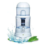 Dispensador Y Filtro De Agua Con Piedras Purificadoras 16l Color Blanco-228090 B90