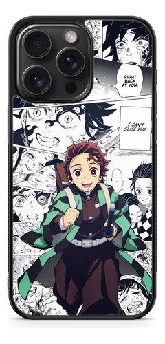 Funda Demon Slayer Tanjiro Kamado Manga Collage