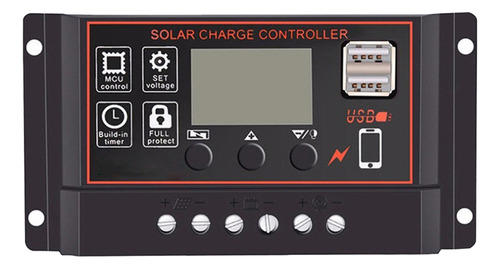 Controlador De Carga Solar 100a Controlador De Panel Solar 1