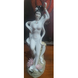 Antigua Figura Oriental Porcelana 