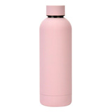 Botella Termica Drinkpops Elegance Acero Inox Doble Capa Premium Color Rosa De 500ml