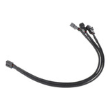 Adaptador Pwm Del Cable Del Conector Del Ventilador De La Pc