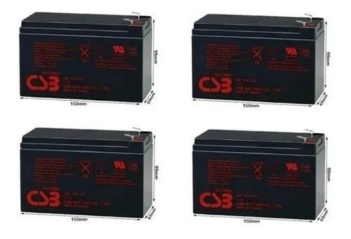 Bateria 12v 7 Ah Selada Para Nobreak Alarmes Cerca Elétrica 