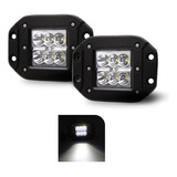 Faro 6 Led Par Empotrable Cree Jeep Ford