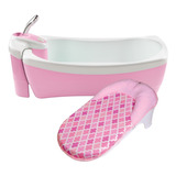 Bañera Tina Hidromasaje Baño Summer Bebé Lujo Color Rosa