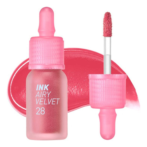 Peripera Ink Airy Velvet Tinta Hidratante Para Labios Mate Color 28 Berry Good Pink
