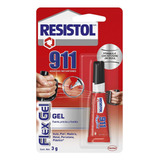 Pegamento Adhesivo Resistol 911 Flexgel 3gr Resistente Agua