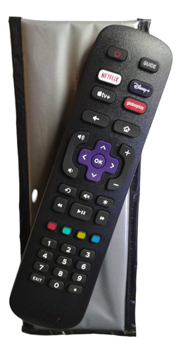 Controle + Capa Para Tv Aoc Smart 43s5135/78g 50u6125/78g