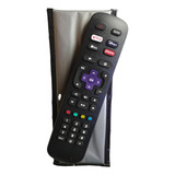 Controle + Capa Para Tv Aoc Smart 43s5135/78g 50u6125/78g