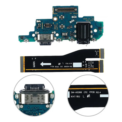 Flex Main + Centro De Carga Para Samsung Galaxy A52 4/5g