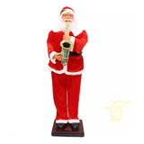 Papai Noel Musical 1.80 Alt C/ Movimentos E Sensor Presença