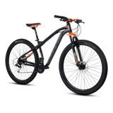 Mercurio Bicicleta Ranger Pro R29 2020, Negra Con Toque