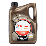 Aceite Total Quartz 5000 Mineral 15w40 Ideal Gnc 4lt Z.norte