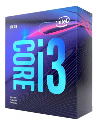 Procesador Intel Core I3-9100f - 4 Núcleos - 3.6ghz 