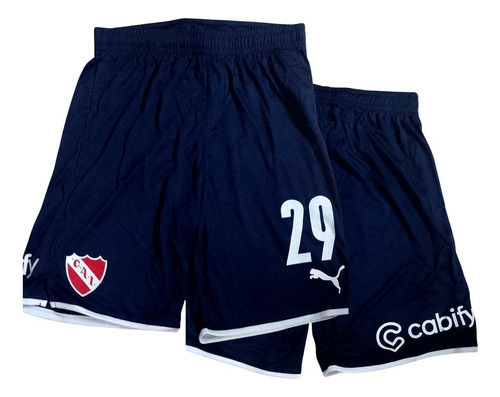 Short De Independiente Puma Azul 2019 #29 Talle S 