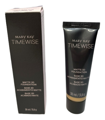 Maquiagem Base Matte Liquida Timewise 3d Mary Kay