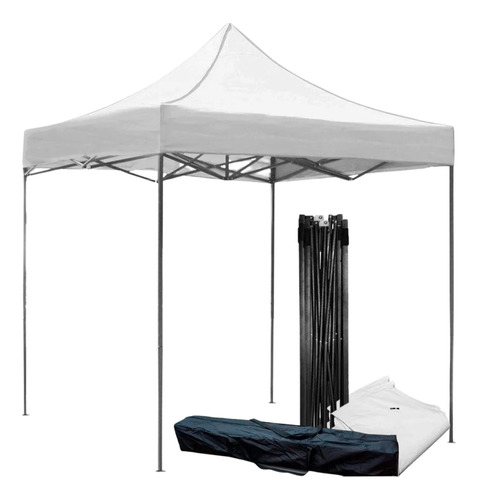 Carpa Toldo Plegable 2x2 M Jardin Reforzado Impermiable Lona