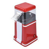 Máquina De Palomitas Aqnln 001 Aire Caliente Roja 1200w 110v