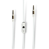 Cable Auxiliar Audio Con Microfono Jack 3.5mm Para Auricular
