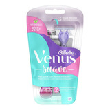 Máquina De Afeitar Gillette Venus Simply3 Suave Aloe X 2 U