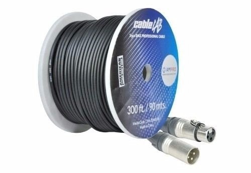 Cable Dmx Conectores Canon Canon Rollo De 90 M. Dj Garmath