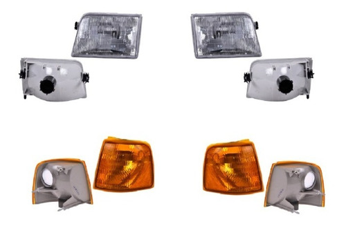 Par Faros Y Cuartos Punta Ford Ranger 93 94 95 96 97 Radec