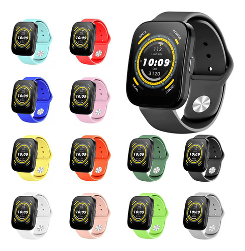 Correa Deportiva Lisa Premium Para Amazfit Bip 5