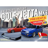 Faldon Spoiler Golf Jetta A3 Delantero 1993 1994 1995-99.