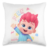 Pinkfong Bebefinn - Almohada 18x18 Pulgadas