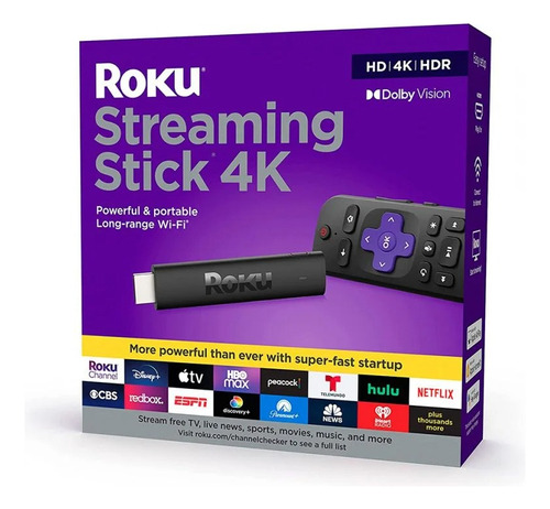 Roku Streaming Stick 4k 3820- Open Box  
