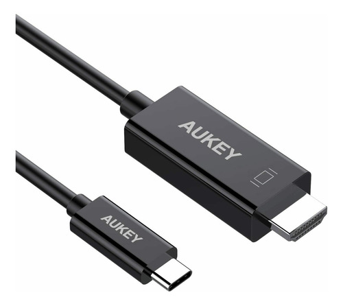 Aukey Cable Usb-c A Hdmi 2m Negro - Cb-c54