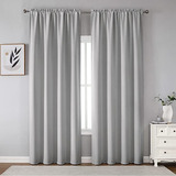 Cucraf Blackout Cortinas 108 Pulgadas Cortinas Largas, Cort