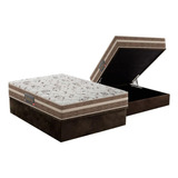 Cama Box Baú Casal: Colchão Espuma Pelmex D28 / Ep Active E