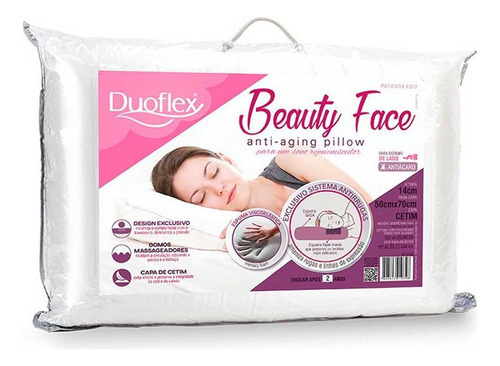 Travesseiro Duoflex Beauty Face Antienvelhecimento - Bf3100