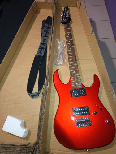 Guitarra Ibanez Grx20ac Color Rojo.